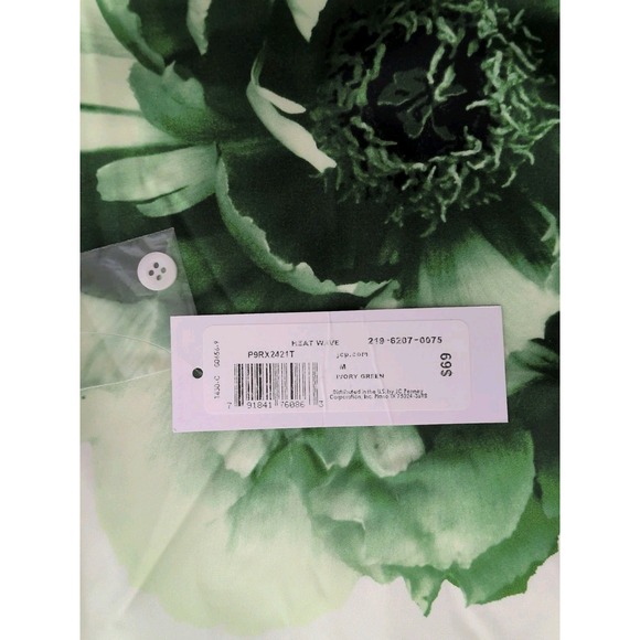 Premier Amour Women's Long Sleeves Floral Button Down Shirt Medium - Picture 5 of 8